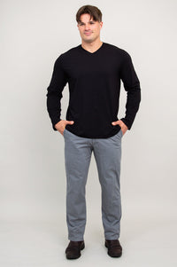 Adam Long Sleeve, Black, Bamboo