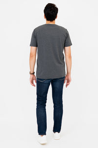 Adam Short Sleeve Shirt, Graphite, Bamboo