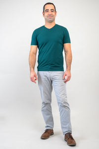 Adam Short Sleeve Shirt, Teal