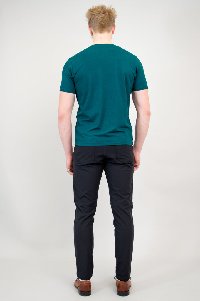 Adam Short Sleeve Shirt, Teal