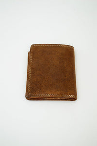 Adrian Klis 288 Bill Fold, Buffalo Leather