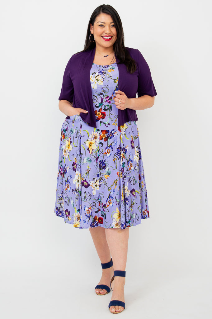 Avery Dress, Lovalie, Linen Bamboo