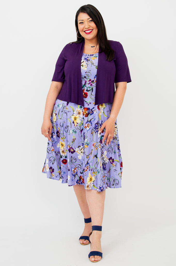 Avery Dress, Lovalie, Linen Bamboo