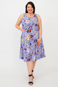Avery Dress, Lovalie, Linen Bamboo