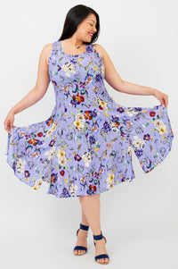 Avery Dress, Lovalie, Linen Bamboo