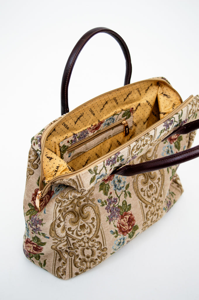 Beige Victorian Handbag