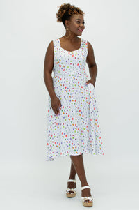 Bristol Dress, Honey, Linen Bamboo