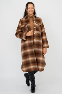 Bronwyn Coat, Cinnamon, Boiled Wool