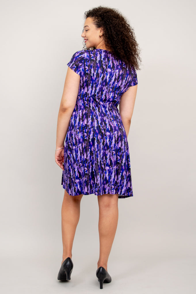 Callie Dress, Plum Rain, Bamboo