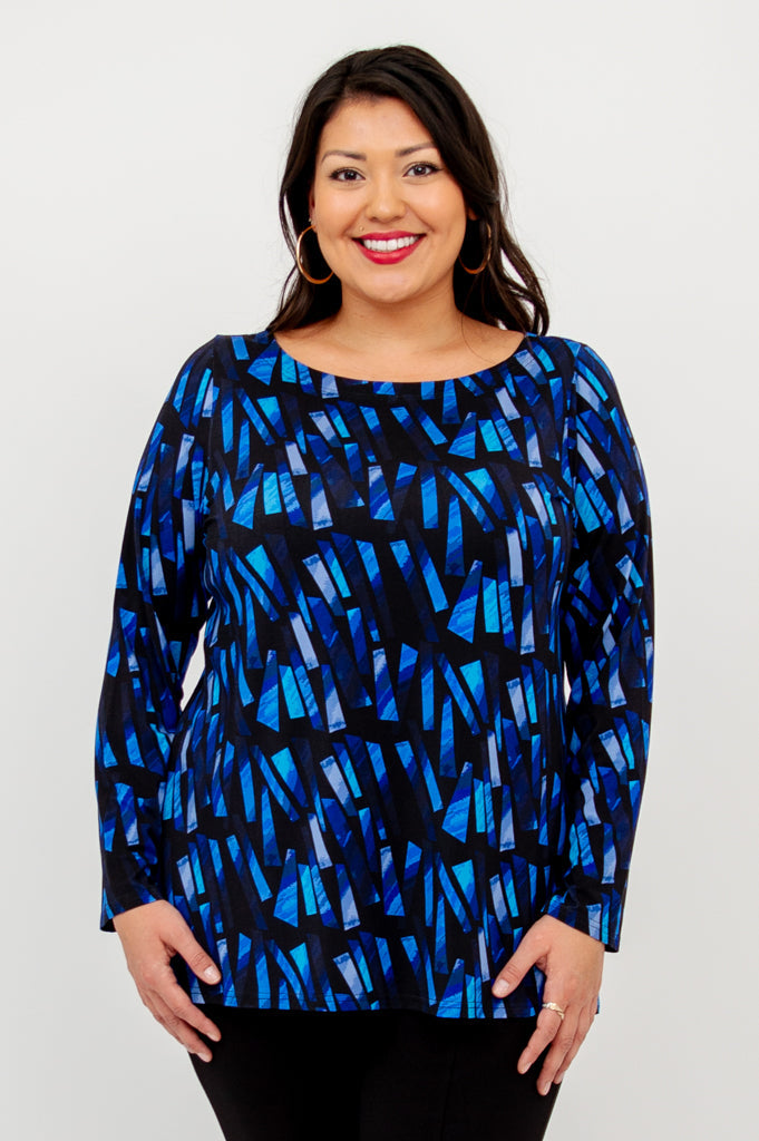 Cheerful Top, Reflection,  Bamboo - Final Sale