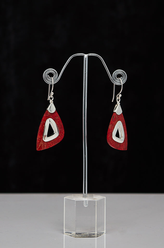 Coral Earrings - 809