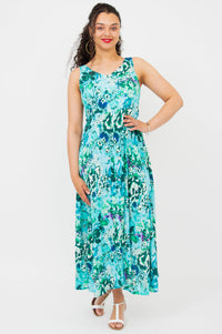 Coraline Dress, Enchant, Linen Bamboo