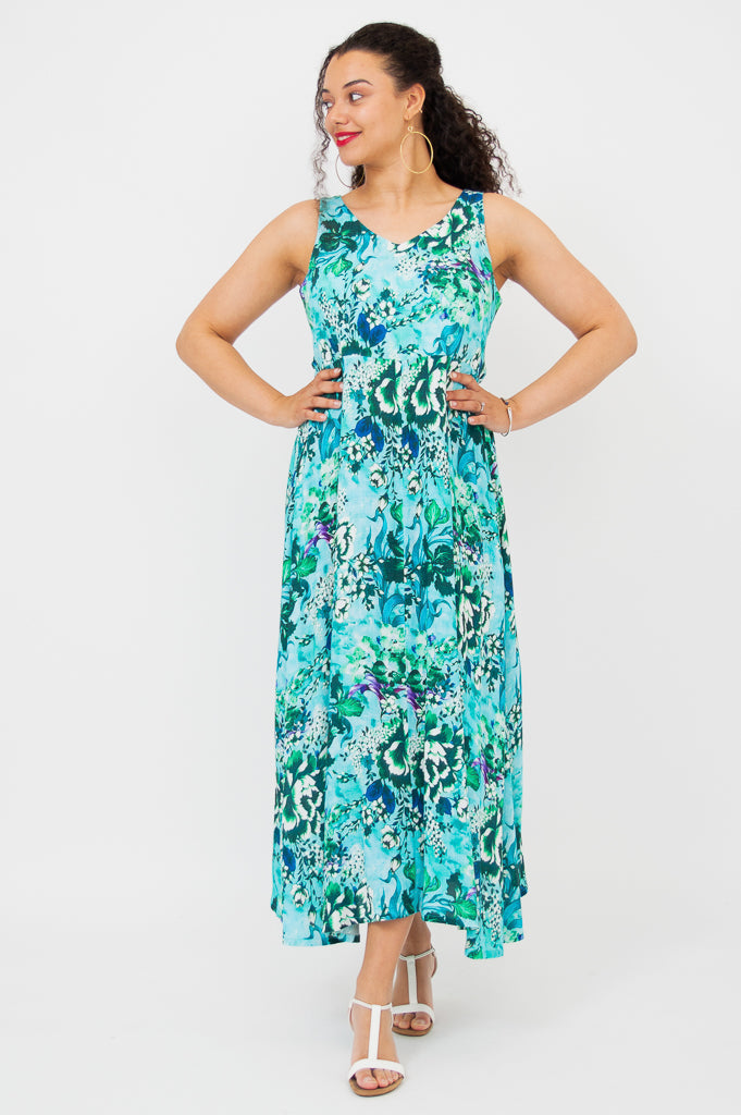 Coraline Dress, Enchant, Linen Bamboo