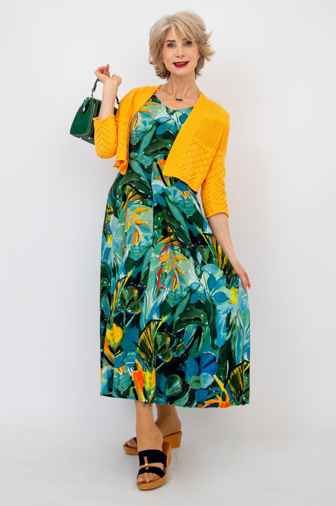 Coraline Dress, Greenroom, Linen Bamboo