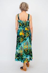 Coraline Dress, Greenroom, Linen Bamboo