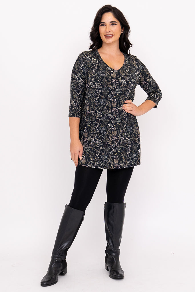 Courage Tunic, Khaki Herbal, Bamboo