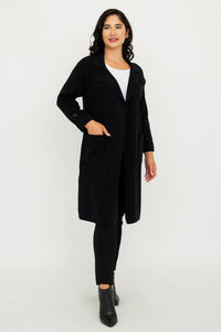 Delaney Jacket, Black, Cotton