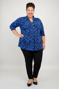 Edwina Top, Deepwater, Bamboo