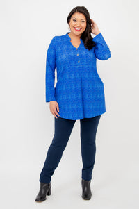 Edwina L/S Top, Vegas, Bamboo