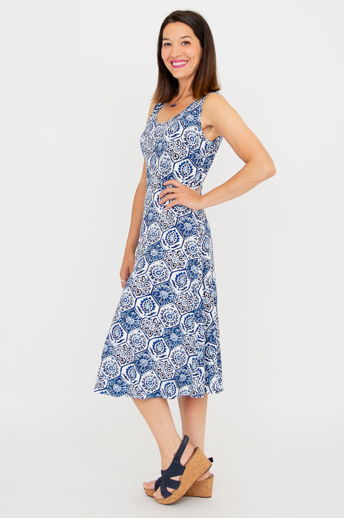 Evangelina Dress, Zesty, Bamboo