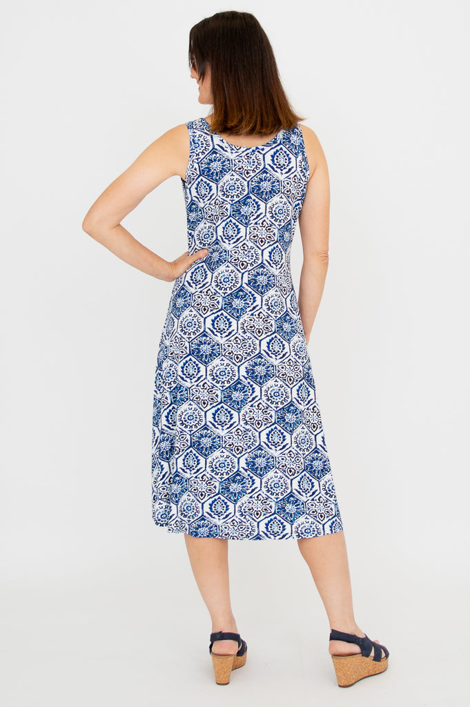 Evangelina Dress, Zesty, Bamboo