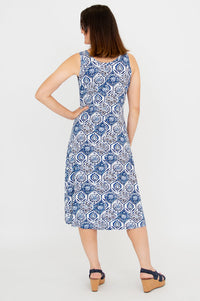 Evangelina Dress, Zesty, Bamboo