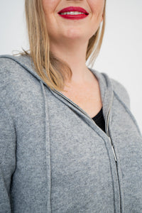 Finlay Sweater, Grey, Wool Cashmere