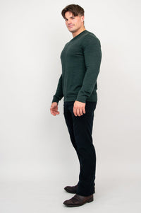 Fraser Sweater, Woodland, 100% Merino Wool