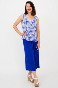 Ginny Tank, Dazzle, Linen Bamboo