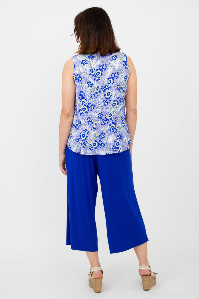 Ginny Tank, Dazzle, Linen Bamboo