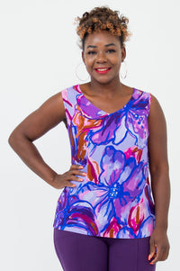 Hannah Tank, Lily Love, Linen Bamboo