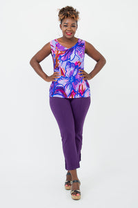 Hannah Tank, Lily Love, Linen Bamboo