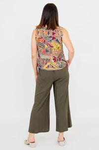 Havana Tank, Tropikal, Linen Bamboo