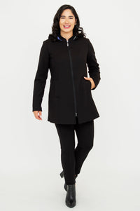 Highlands Coat, Black, Modal