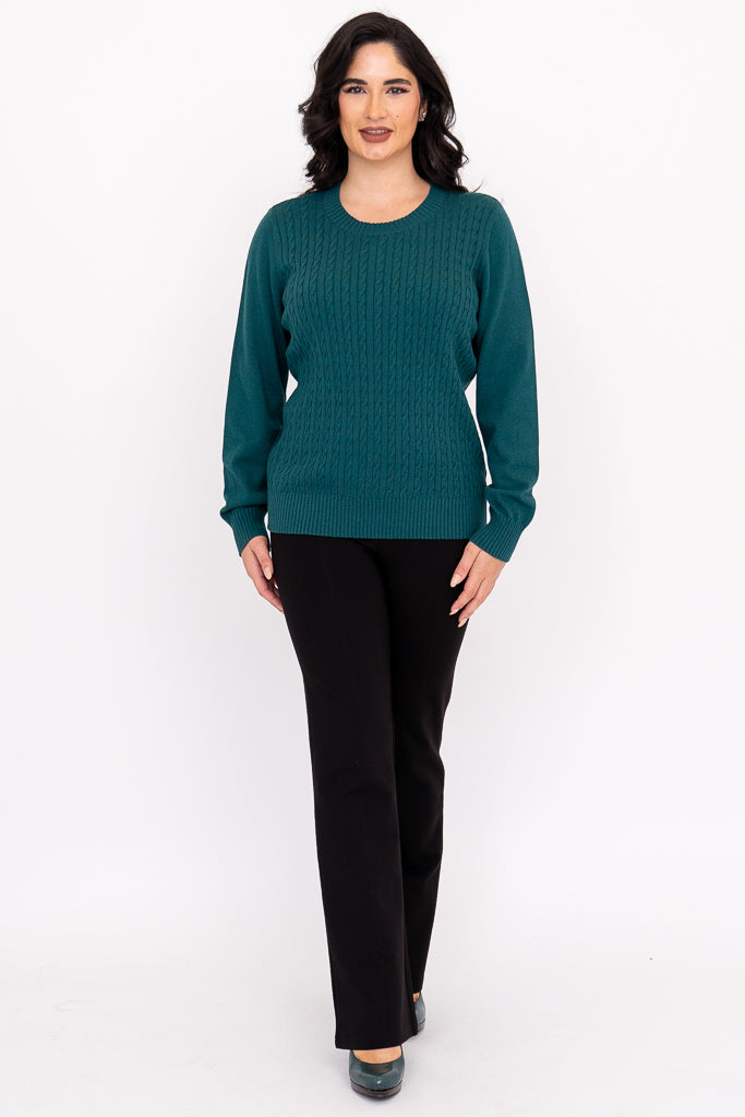 Jala Sweater, Teal, Cotton