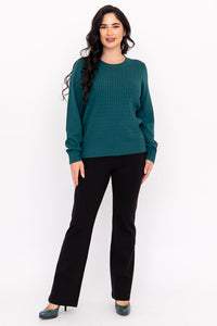 Jala Sweater, Teal, Cotton