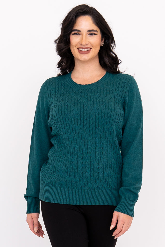 Jala Sweater, Teal, Cotton