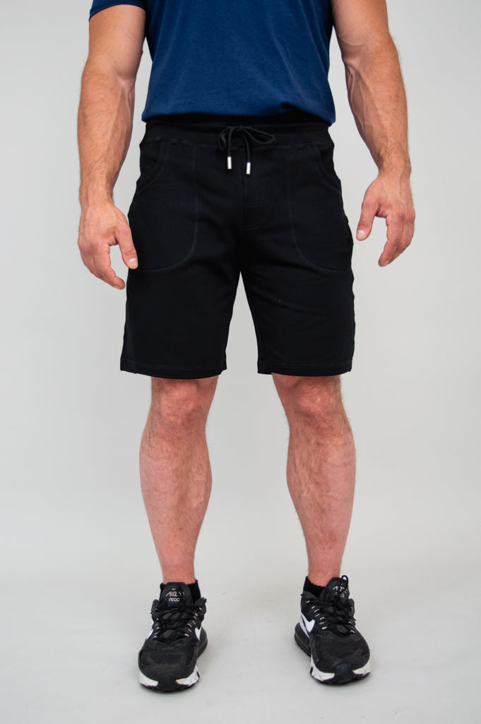 Jason Shorts, Black, Cotton