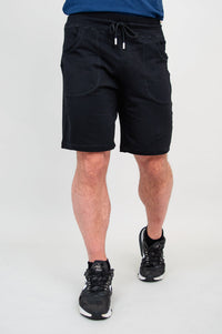 Jason Shorts, Black, Cotton