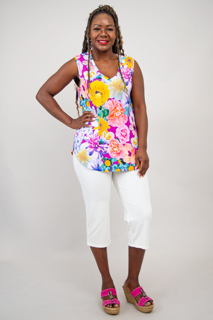 Jackie Tank, Francisco, Bamboo -Final Sale