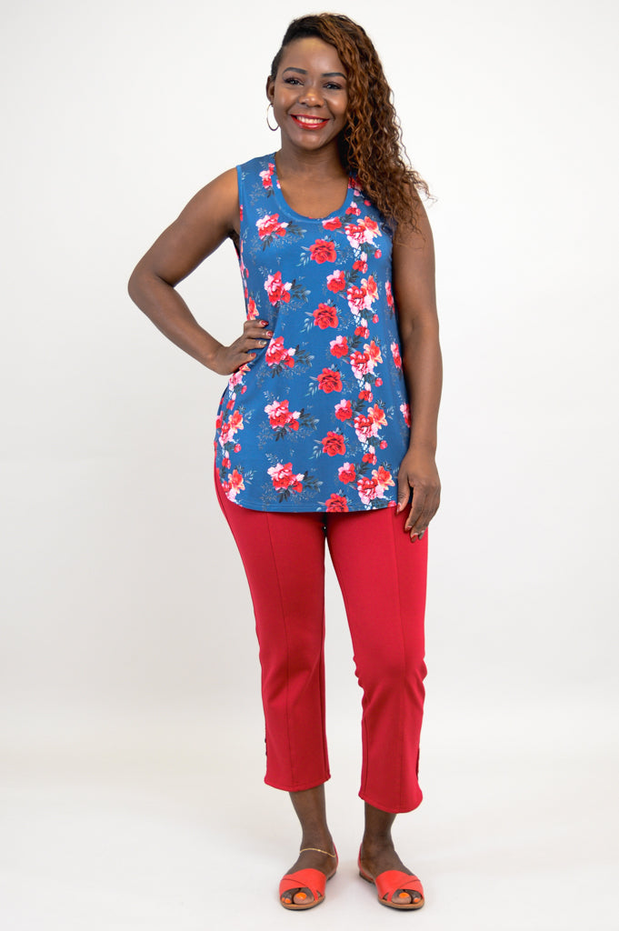 Jazz Tank, Rosaline, Bamboo - Final Sale