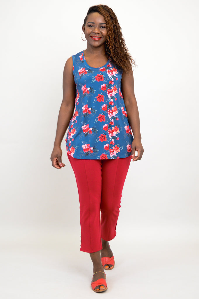 Jazz Tank, Rosaline, Bamboo - Final Sale