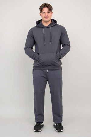 JoeJoe Hoodie, Charcoal, Cotton