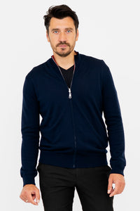 Joey Sweater, Navy, Merino Wool