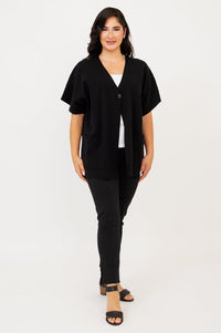 Josie Sweater, Black, Cotton