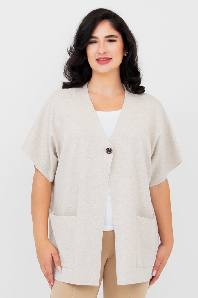 Josie Sweater, Natural, Cotton