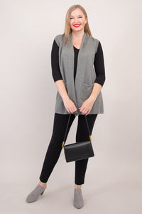 Jude Cardigan, Grey, Cotton