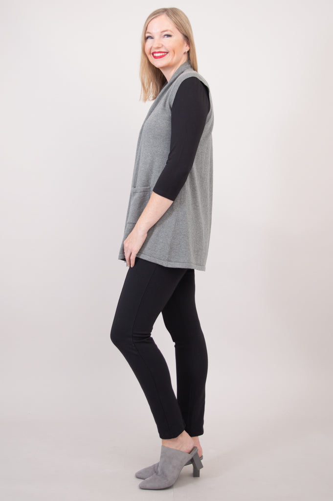 Jude Cardigan, Grey, Cotton