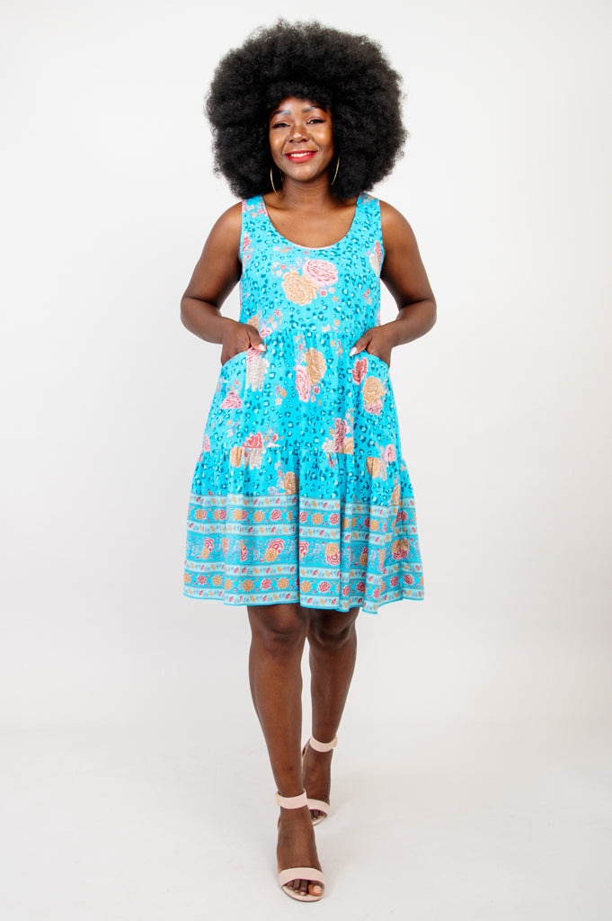 Kaya Dress, Coralie- Final Sale