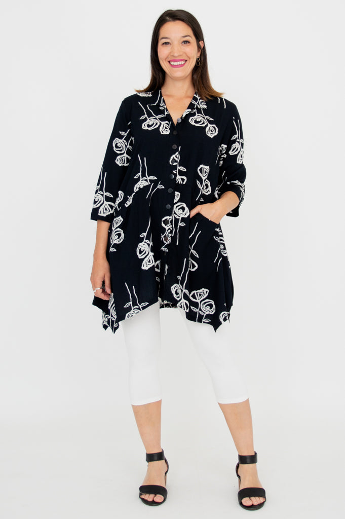 Laney Tunic, Fleur – LTD USA WEBSITE BLUE SKY